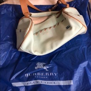 Burberry Mint Canvas Barrel